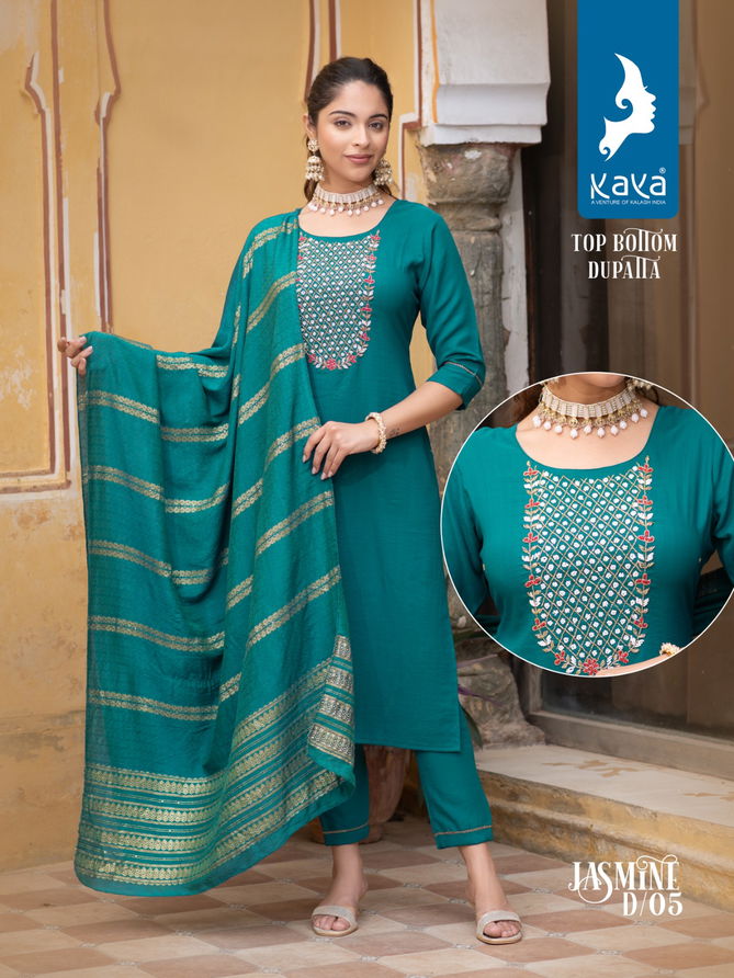 Jasmine By Kaya Silk Designer Readymade Suits Catalog